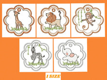 Carica l&#39;immagine nel visualizzatore di Gallery, Safari embroidery design Animals embroidery designs - machine embroidery pattern tag embroidery file frame embroidery filled design
