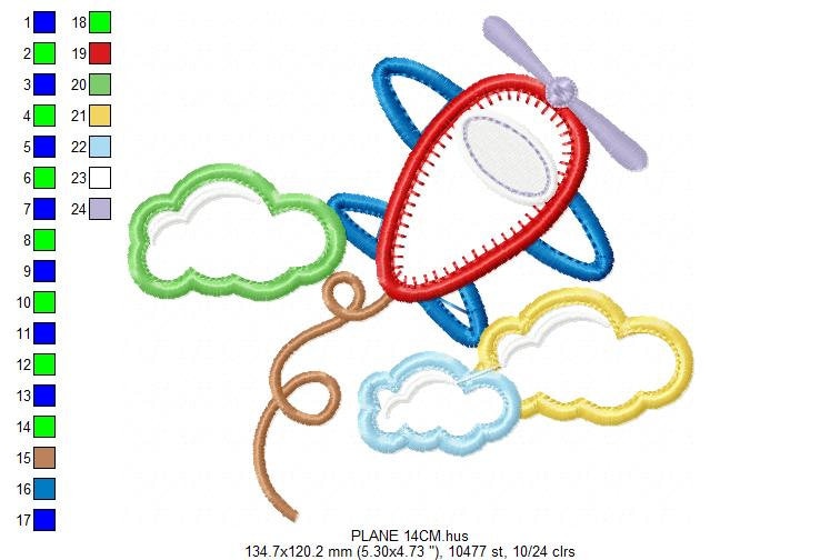 Plane embroidery designs - Airplane embroidery design machine embroidery pattern - airplane applique design - baby boy embroidery digital