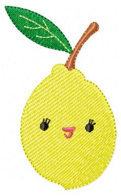 Fruit embroidery design machine embroidery Watermelon embroidery file Pineapple embroidery Pear embroidery Lemon embroidery Fruit with face