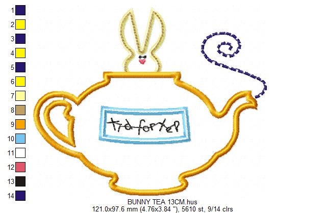 Bunny embroidery design - Rabbit embroidery designs machine embroidery pattern - baby embroidery file  kid embroidery rabbit with magic lamp Marcia Embroidery