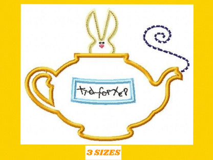 Bunny embroidery design - Rabbit embroidery designs machine embroidery pattern - baby embroidery file  kid embroidery rabbit with magic lamp Marcia Embroidery