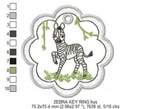 Load image into Gallery viewer, Safari embroidery design Animals embroidery designs - machine embroidery pattern tag embroidery file frame embroidery filled design
