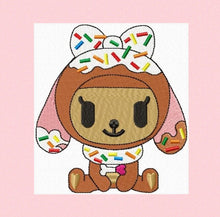 Carica l&#39;immagine nel visualizzatore di Gallery, Donutina embroidery designs - Tokidoki embroidery design machine embroidery pattern - instant download - pet embroidery file Donutella girl
