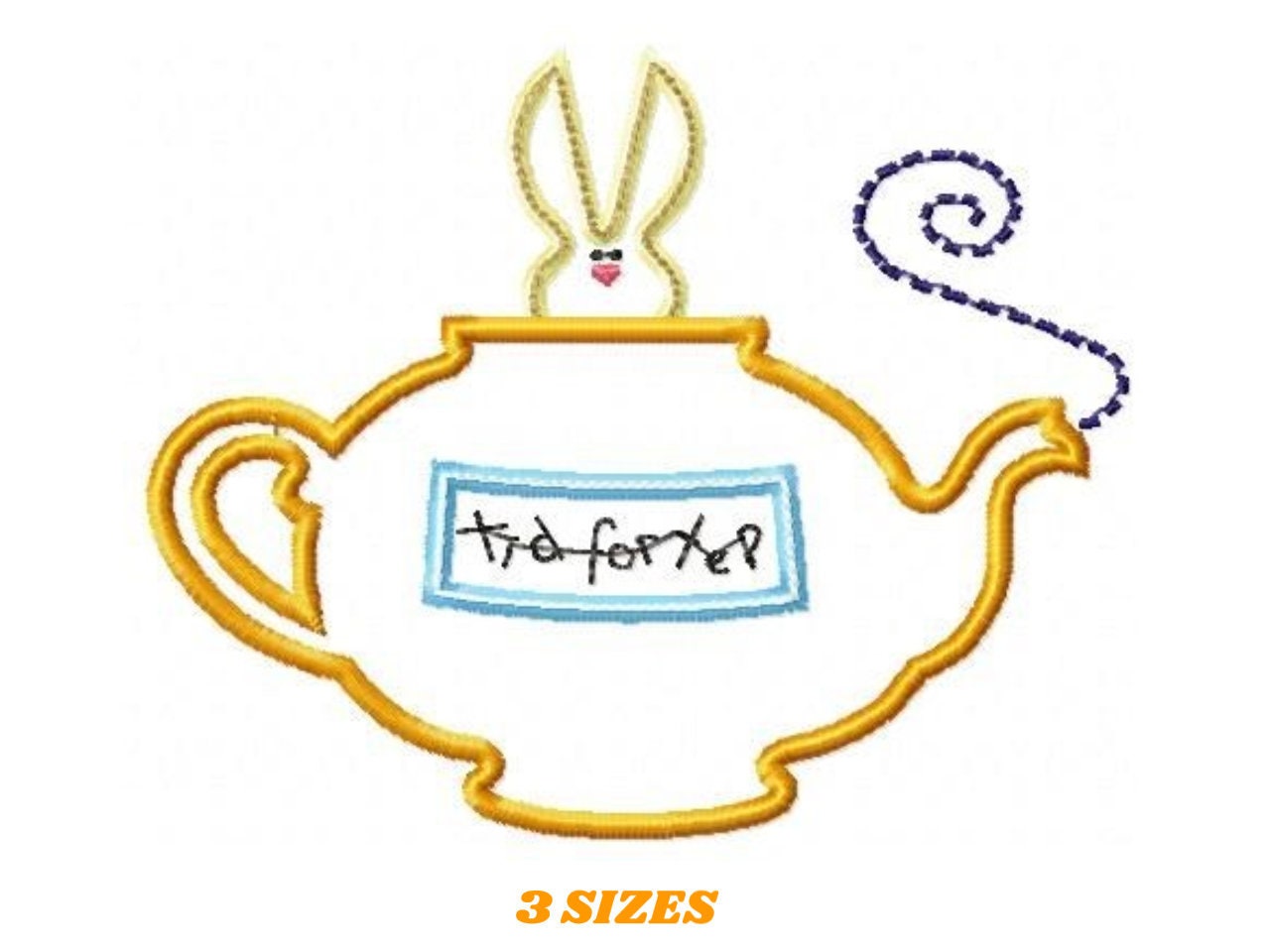 Bunny embroidery design - Rabbit embroidery designs machine embroidery pattern - baby embroidery file  kid embroidery rabbit with magic lamp Marcia Embroidery
