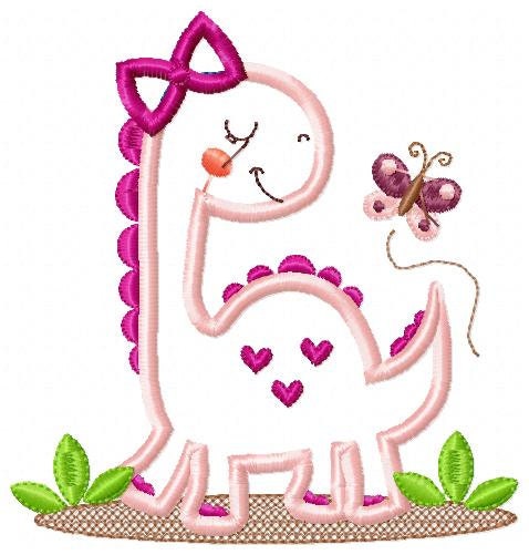 Dinosaur embroidery designs - Dino machine embroidery pattern - Baby boy and girl file - Dinosaur Applique - Instant digital download pes