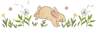 Bunny embroidery design - Animal embroidery designs machine embroidery pattern - Woodland animals embroidery file - instant download rabbit