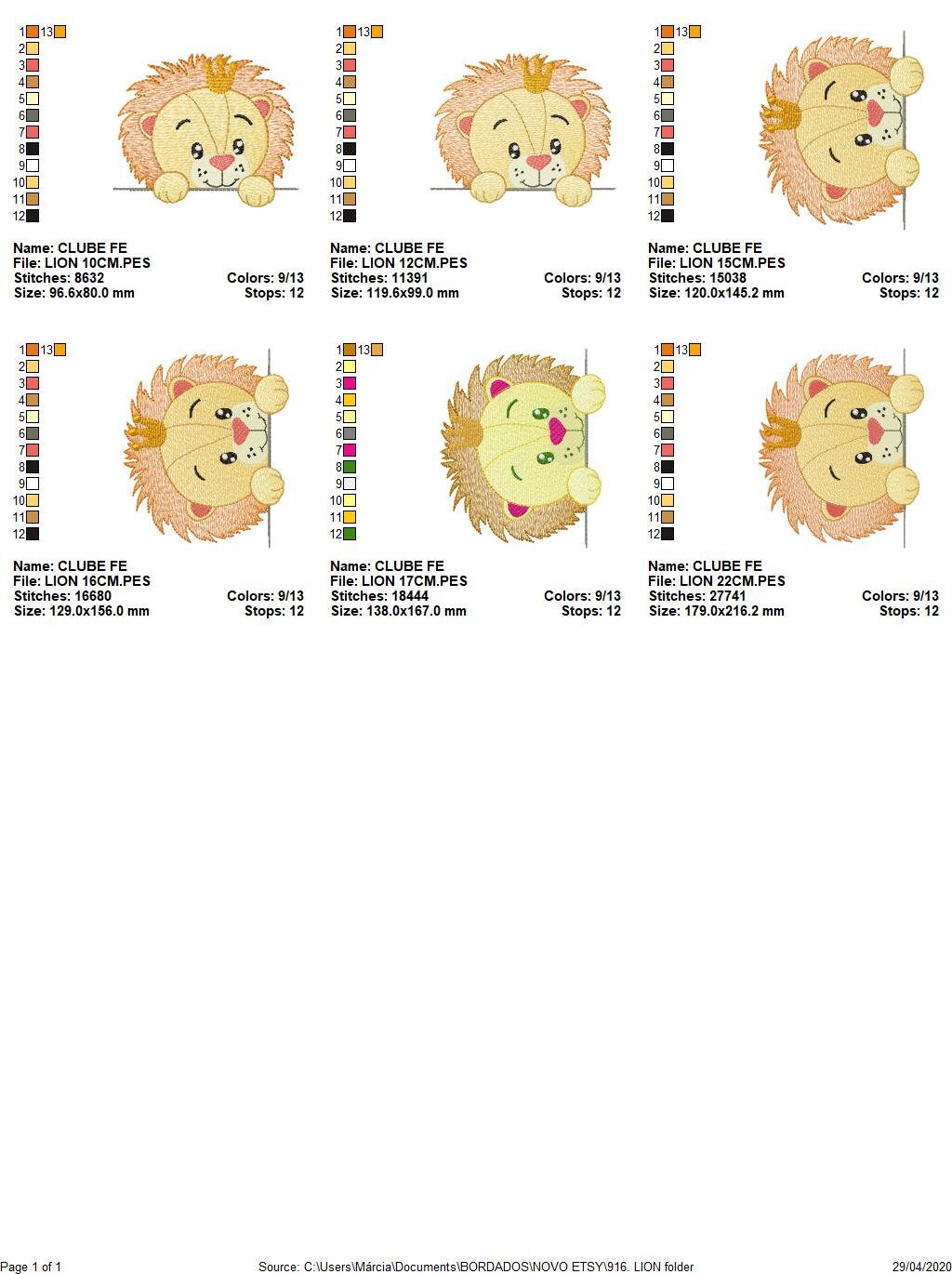 Peek a boo Lion embroidery designs - Safari embroidery design machine embroidery pattern - Baby boy embroidery file