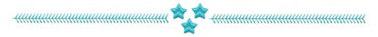 Border embroidery designs - Divider embroidery design machine embroidery pattern - Line embroidery file - tea towel embroidery flourish star
