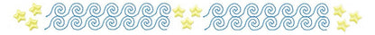 Border embroidery designs - Divider embroidery design machine embroidery pattern - Line embroidery file - tea towel embroidery flourish star