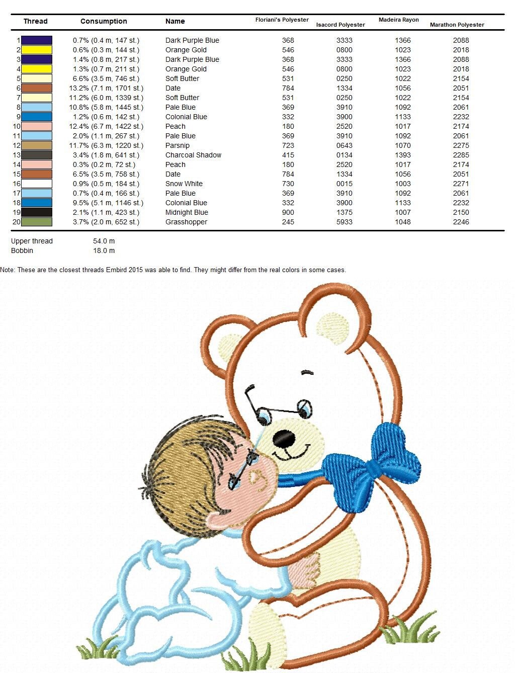 Teddy Bear embroidery designs - Bear with baby boy embroidery design machine embroidery pattern - Bear applique design nursery embroidery