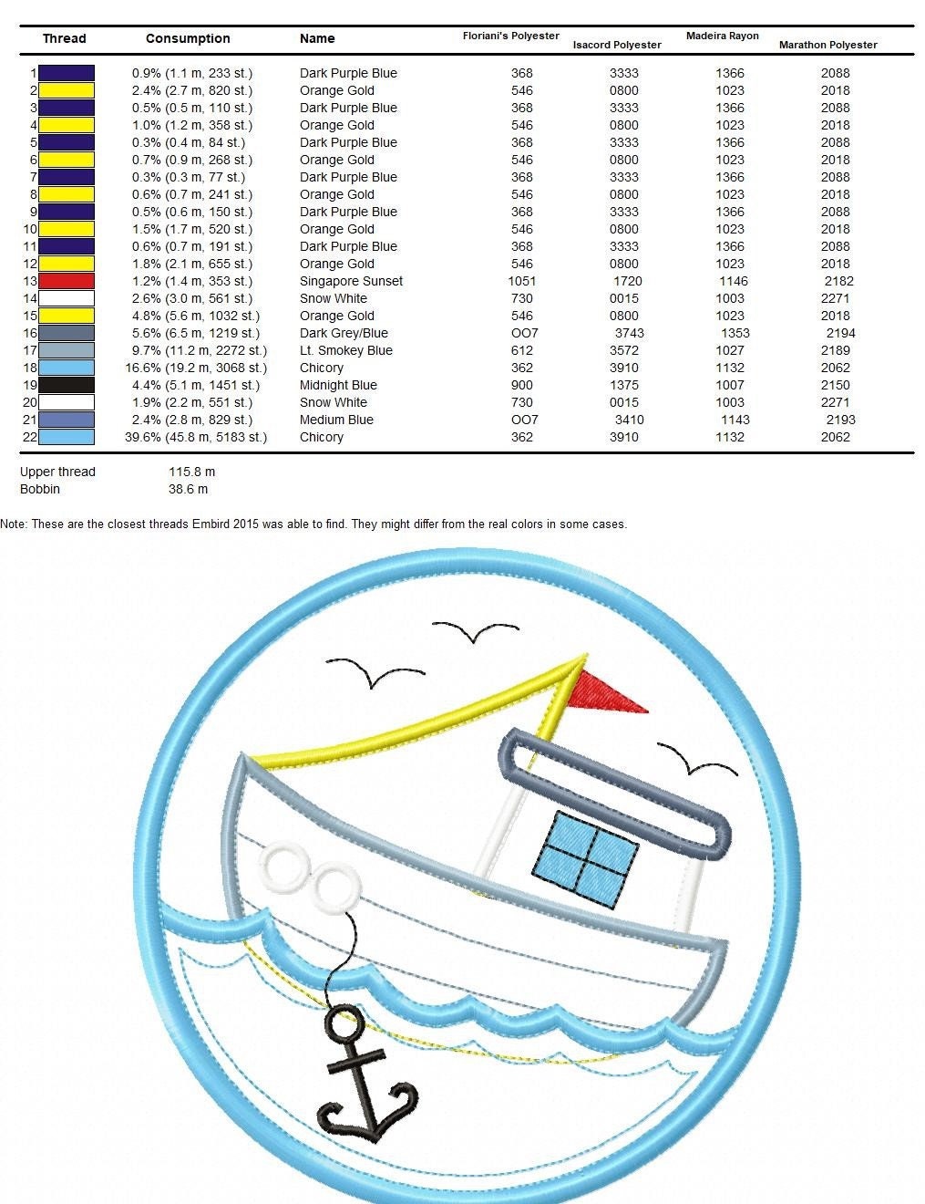 Boat embroidery designs - Sailboat applique machine embroidery pattern - Baby boy Nautical file - Boat applique design - Instant download