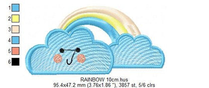 Unicorn set embroidery designs - Baby girl Pony machine embroidery pattern - Fantasy Magical file - Instant digital download pes jef dst hus