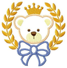 Carica l&#39;immagine nel visualizzatore di Gallery, Teddy Bear embroidery designs - Baby girl embroidery design machine embroidery pattern - Boy embroidery file - Bear applique design Frame
