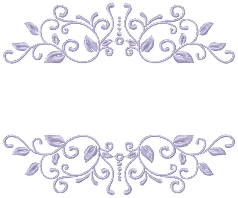 Monogram Frame embroidery designs - Flower embroidery design machine embroidery pattern - Frame embroidery file - towel embroidery tea towel