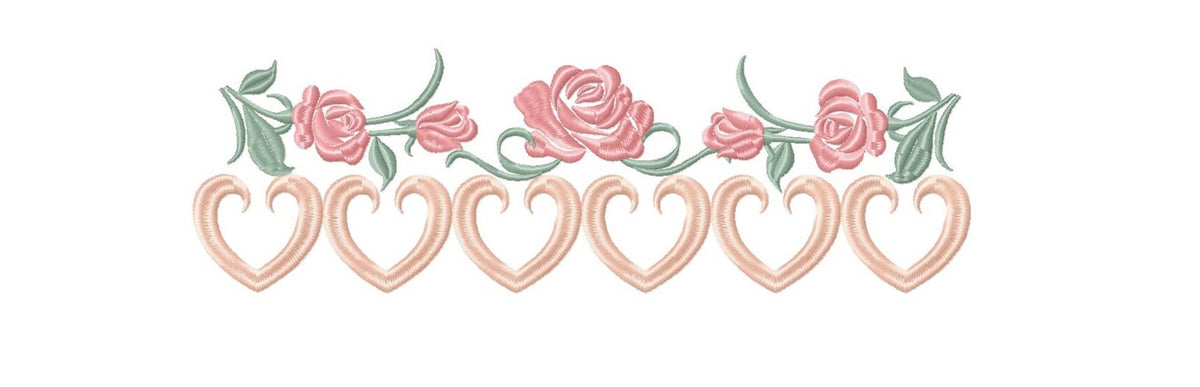 Roses embroidery designs - Kitchen Towel embroidery design machine embroidery pattern - Floral embroidery file - instant download pes jef