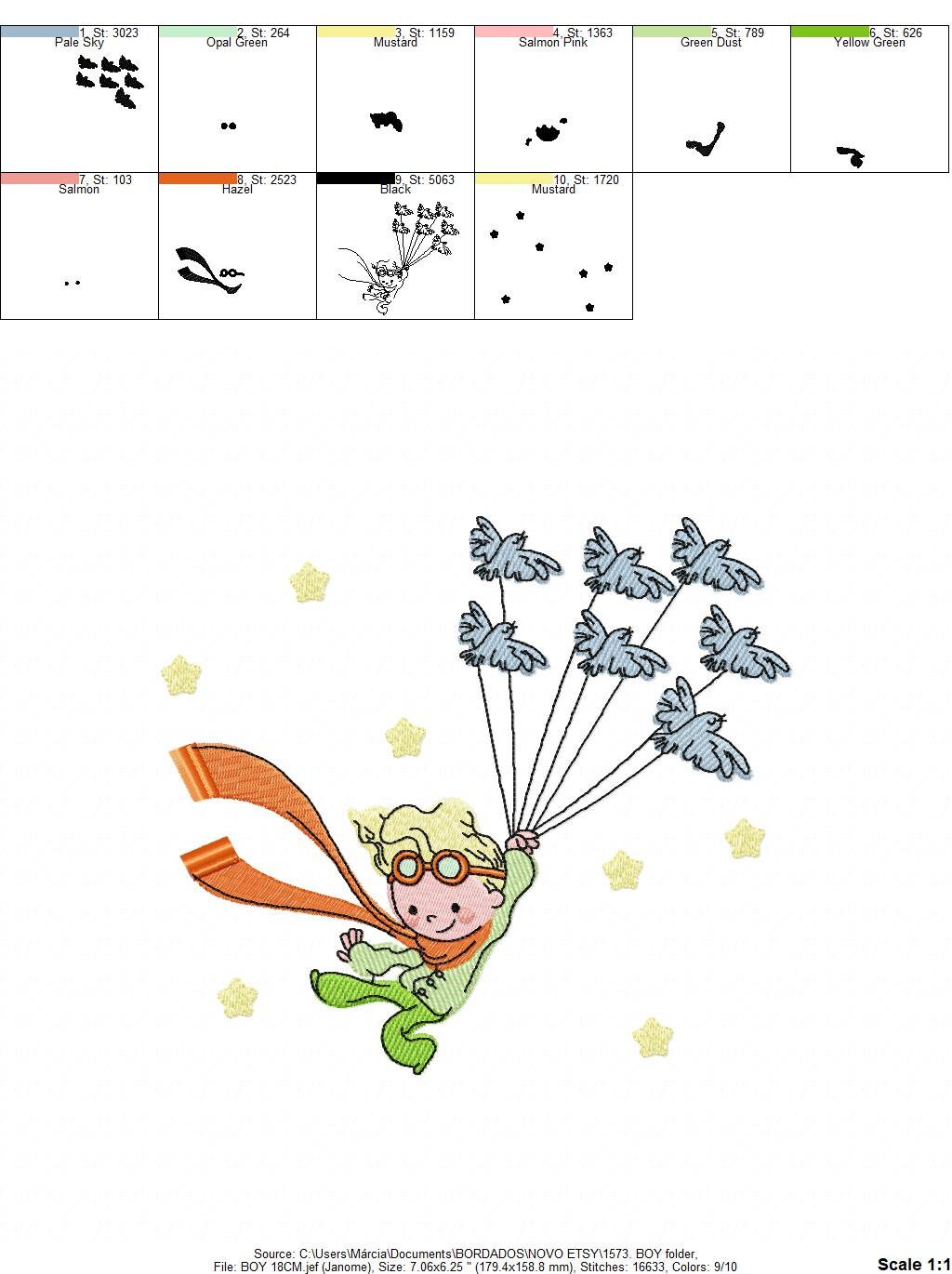 Little Prince embroidery designs - King embroidery design machine embroidery pattern - instant download - baby boy embroidery file fairytale