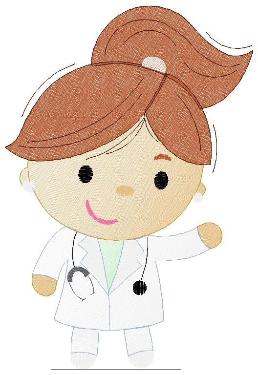 Doctor embroidery designs - Nurse machine embroidery pattern - Hospital staff embroidery file - Health team - Instant digital download pes