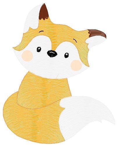 Fox embroidery designs - Red Fox embroidery design machine embroidery pattern - Woodland Animal embroidery file - Red fox design pes jef vp3 Marcia Embroidery