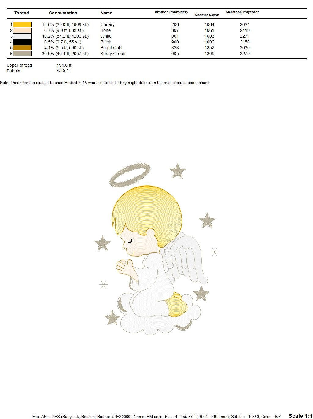 Angel with wings halo and cloud embroidery designs - Baby boy embroidery design machine embroidery pattern - Boy with wings embroidery file