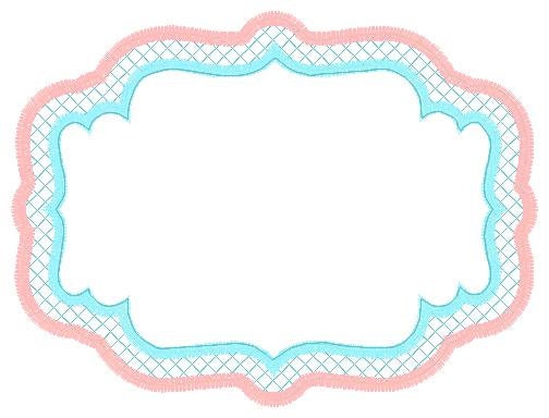 Frame embroidery designs set - Frame Applique Design Shape Embroidery Machine embroidery pattern - Monogram quilt instant download digital