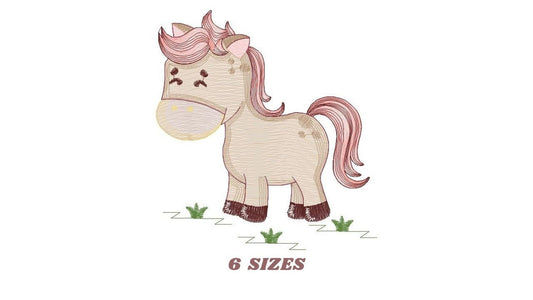 Horse embroidery design - Farm animals embroidery designs machine embroidery pattern - Horse ranch embroiery file - instant download pes Marcia Embroidery