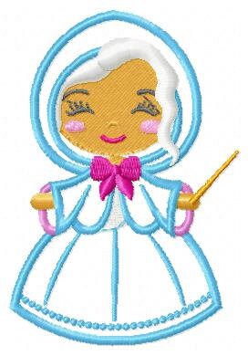 Fairy godmother embroidery designs - Fantasy embroidery design machine embroidery pattern - Fairy embroidery file - fairy applique design Marcia Embroidery