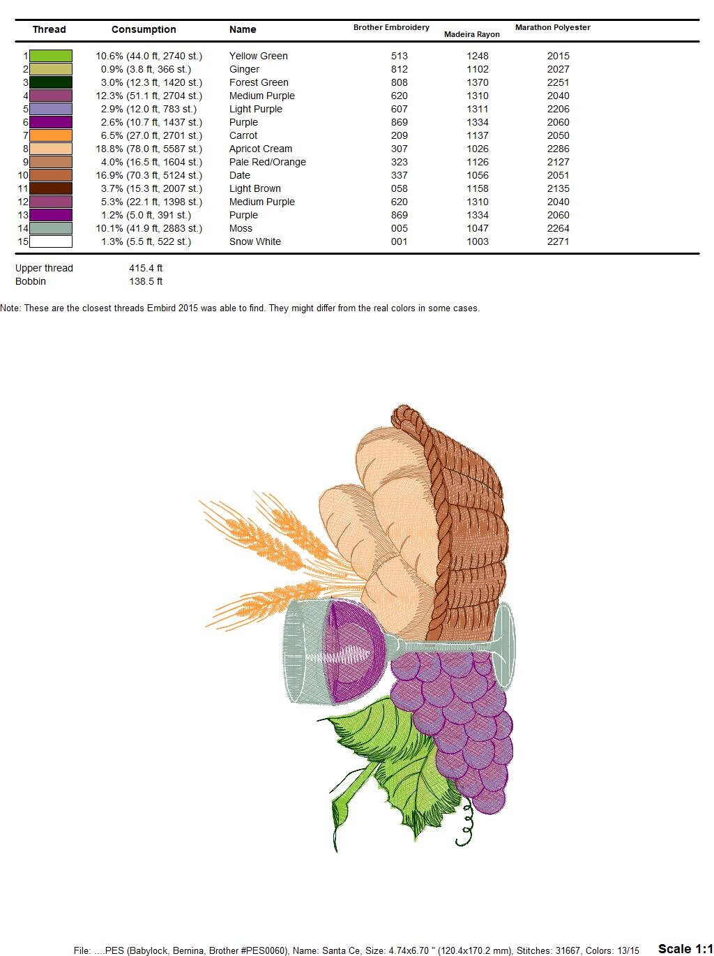Communion Eucharist embroidery designs - Bread Grape Wine Wheat machine embroidery pattern - Catholic file - Instant download pes jef hus