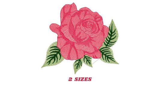 Roses embroidery designs - Towel embroidery design machine embroidery pattern - Rose embroidery file flower floral instant digital download