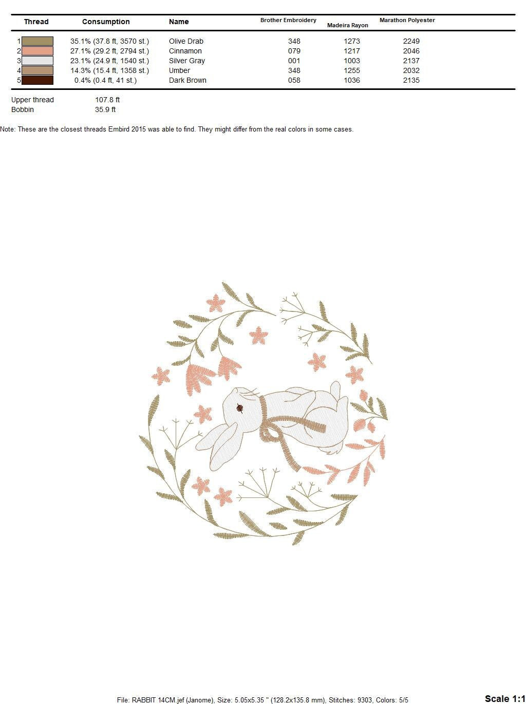 Bunny embroidery design - Animal embroidery designs machine embroidery pattern - Woodland animals embroidery file - instant download rabbit