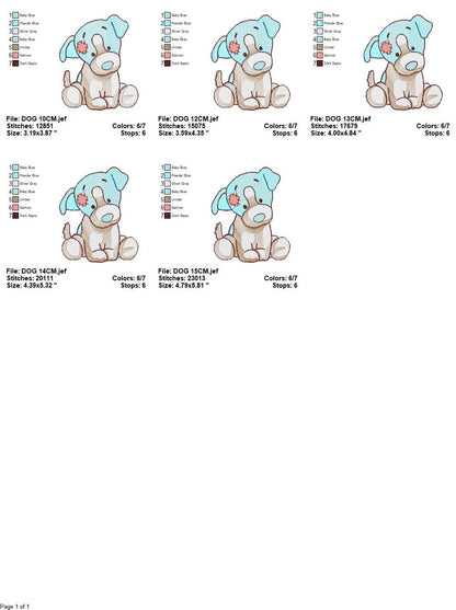 Dogs embroidery designs - Dog embroidery design machine embroidery pattern - Puppy embroidery file - Beagle embroidery instant download pes - Marcia Embroidery