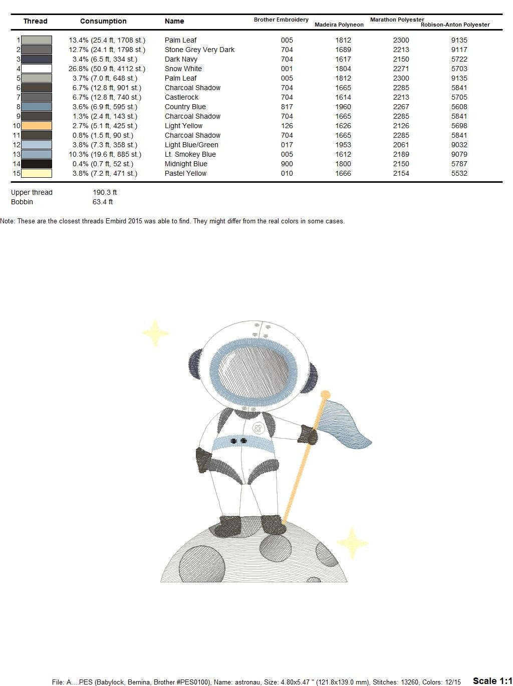 Astronaut embroidery designs - Baby boy embroidery design machine embroidery pattern - instant download - Space embroidery file Moon Flag - Marcia Embroidery