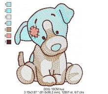 Charger l&#39;image dans la galerie, Dogs embroidery designs - Dog embroidery design machine embroidery pattern - Puppy embroidery file - Beagle embroidery instant download pes
