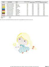 Carica l&#39;immagine nel visualizzatore di Gallery, Tooth Fairy embroidery designs - Fairy godmother embroidery design machine embroidery pattern - fairy design Baby girl embroidery file pixie
