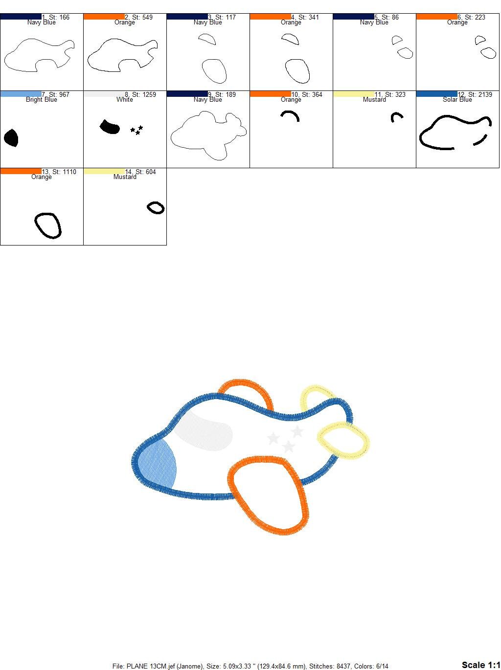 Plane embroidery designs - Airplane with flag machine pattern - Baby boy file - Plane applique with flag - Instant digital download pes jef