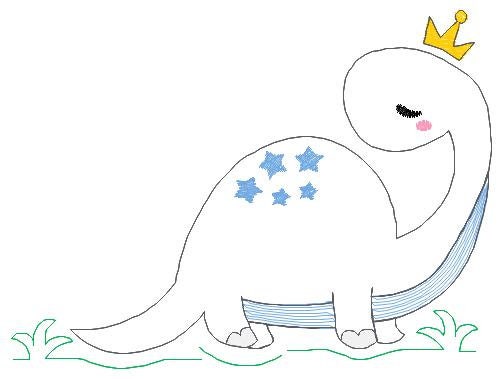 Dinosaur embroidery designs - Dino embroidery design machine embroidery pattern - instant download - Baby boy embroidery file brontosaurus Marcia Embroidery