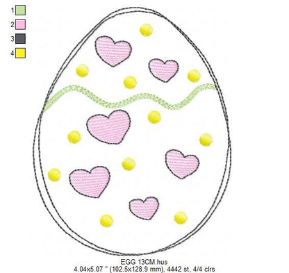 Dinosaur egg embroidery designs - Dino embroidery design machine embroidery pattern - Baby boy embroidery file - Dinosaur instant download Marcia Embroidery