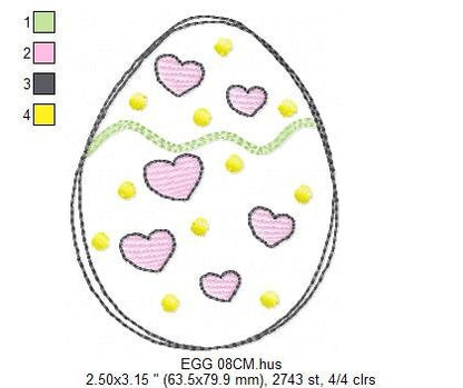 Dinosaur egg embroidery designs - Dino embroidery design machine embroidery pattern - Baby boy embroidery file - Dinosaur instant download Marcia Embroidery