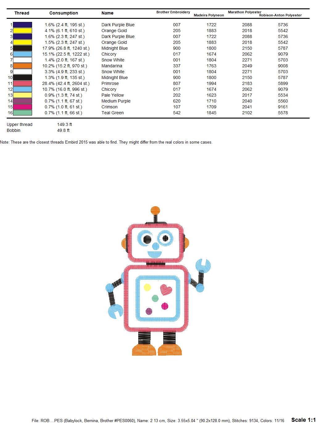 Robot embroidery designs - Cyborg embroidery design machine embroidery pattern - baby boy embroidery file - Kid embroidery robot design Marcia Embroidery