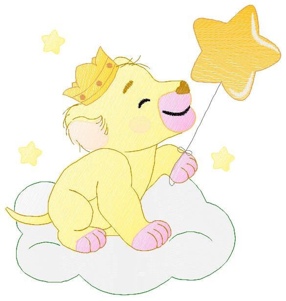 Lion embroidery designs - Lioness embroidery design machine embroidery pattern - Baby boy embroidery file - Lion king embroidery download Marcia Embroidery