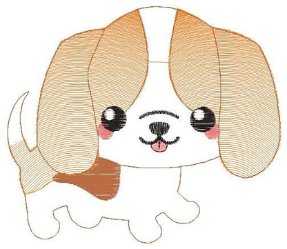 Basset Hound embroidery designs - Dog embroidery design machine embroidery pattern - Puppy embroidery file -  Pet embroidery download pes Marcia Embroidery
