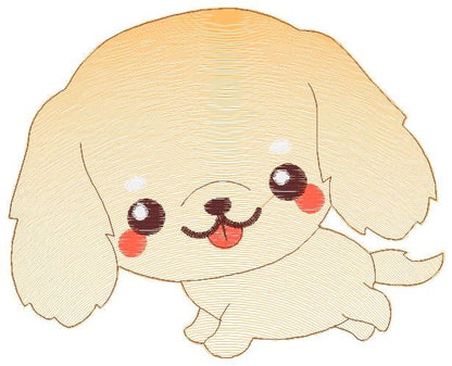 Cocker embroidery designs - Dog embroidery design machine embroidery pattern - Puppy embroidery file -  Pet embroidery instant download pes - Marcia Embroidery