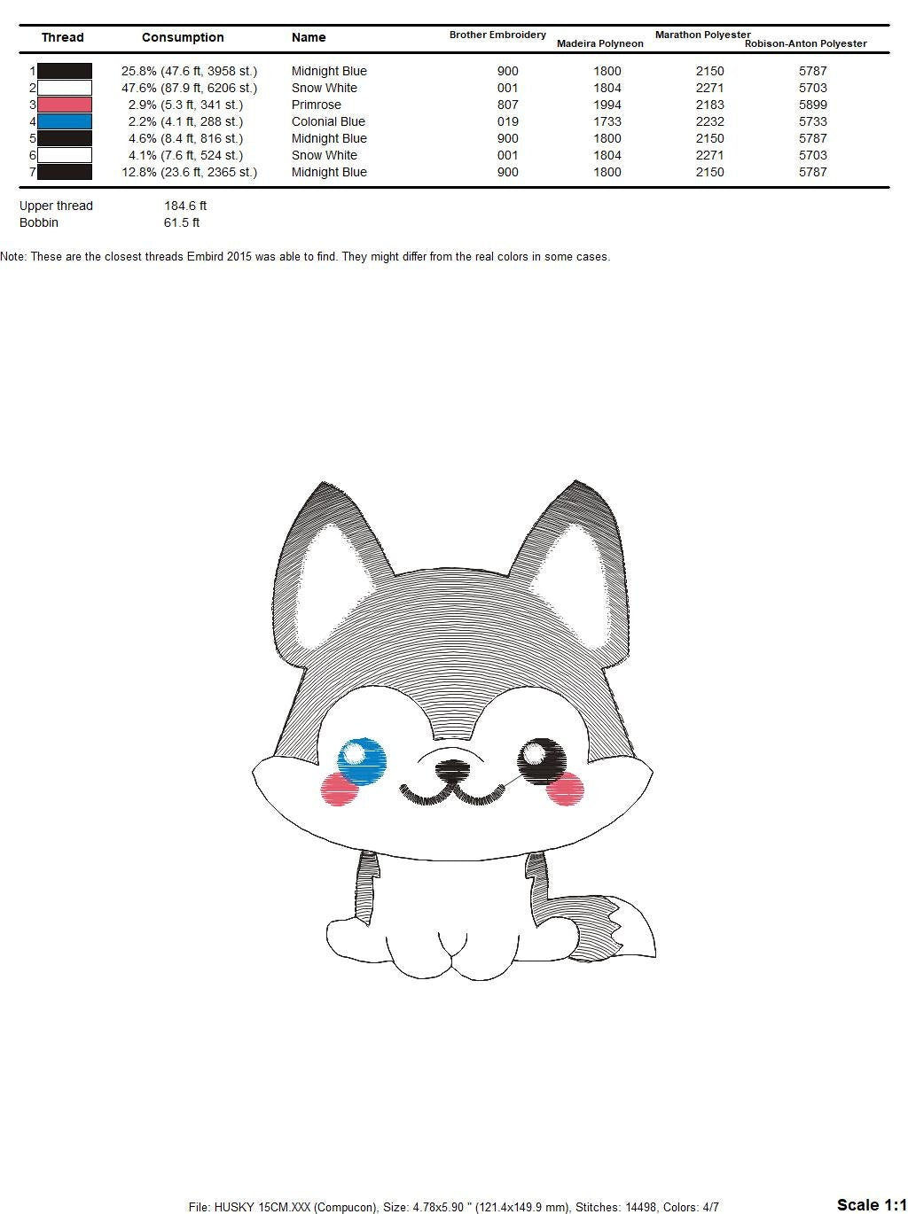 Husky embroidery designs - Dog embroidery design machine embroidery pattern - Puppy embroidery file -  Pet embroidery instant download jef Marcia Embroidery