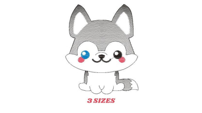 Husky embroidery designs - Dog embroidery design machine embroidery pattern - Puppy embroidery file -  Pet embroidery instant download jef Marcia Embroidery