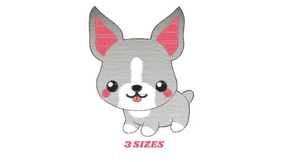 Bull Terrier embroidery designs - Dog embroidery design machine embroidery pattern - Puppy embroidery file  Pet embroidery instant download Marcia Embroidery