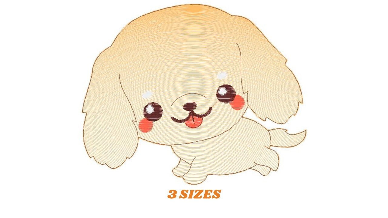 Cocker embroidery designs - Dog embroidery design machine embroidery pattern - Puppy embroidery file -  Pet embroidery instant download pes - Marcia Embroidery