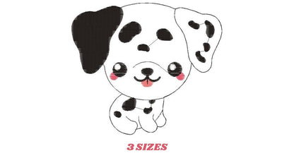 Dalmatian embroidery designs - Dog embroidery design machine embroidery pattern - Puppy embroidery file -  pet embroidery instant download Marcia Embroidery