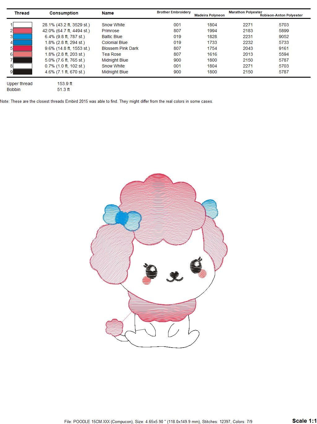 Poodle embroidery designs - Dog embroidery design machine embroidery pattern - Puppy embroidery file -  baby boy embroidery instant download