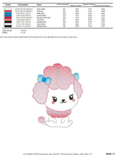 Carica l&#39;immagine nel visualizzatore di Gallery, Poodle embroidery designs - Dog embroidery design machine embroidery pattern - Puppy embroidery file -  baby boy embroidery instant download
