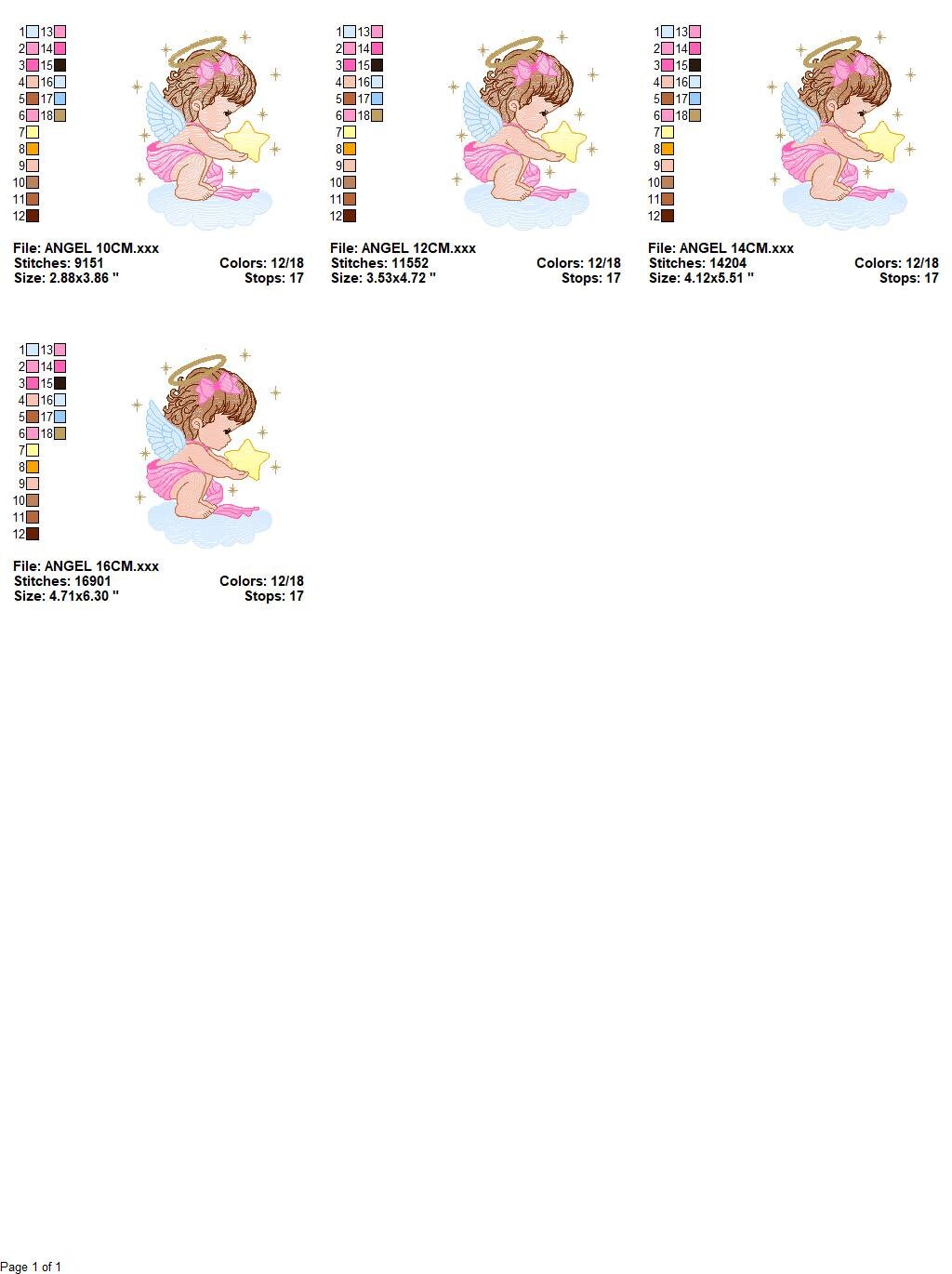 Angel with wings embroidery designs - Baby girl embroidery design machine embroidery pattern - Girl with wings embroidery file pes download