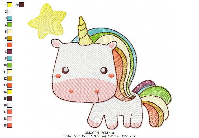 Unicorn embroidery designs - Baby girl embroidery design machine embroidery pattern - Unicorns design instant download embroidery newborn Marcia Embroidery